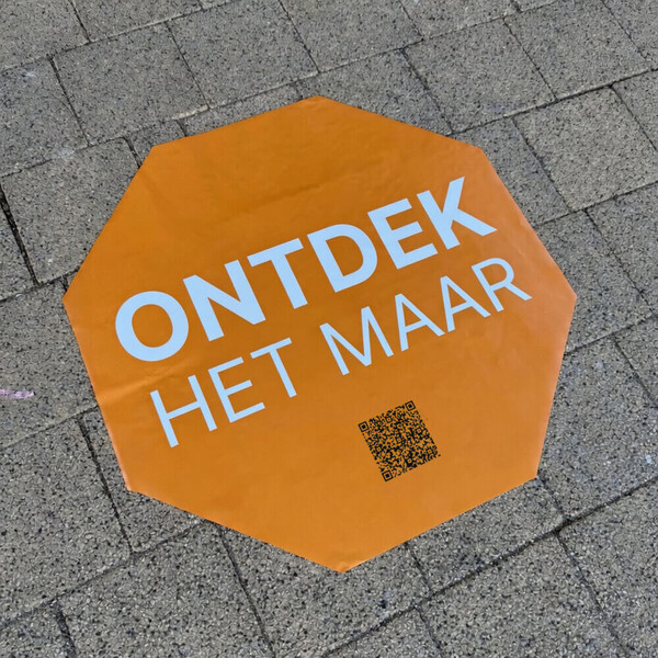 Vloersticker